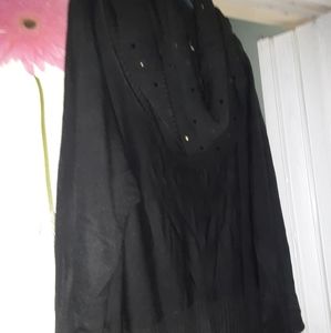 Black Crowl neck Tunic new
